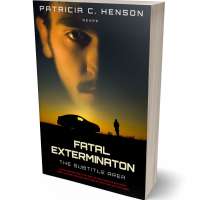 Tablet view of Tussock #2135 - Premade Action & Adventure Book Cover | BookCoverZone