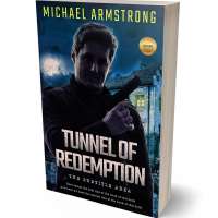 Tablet view of Ebony #2404 - Premade Action & Adventure Book Cover | BookCoverZone