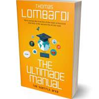 Tablet view of Yellow Sea #2435 - Premade Abstract Book Cover | BookCoverZone