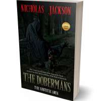 Tablet view of Log Cabin #2641 - Premade Horror Book Cover | BookCoverZone