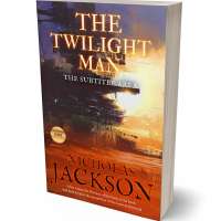 Tablet view of Nutmeg #2672 - Premade Science Fiction Book Cover | BookCoverZone