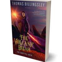 Tablet view of Crater Brown #3843 - Premade Fantasy Book Cover | BookCoverZone