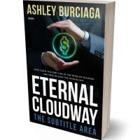 Tablet view of Swirl #3888 - Premade Business Book Cover | BookCoverZone
