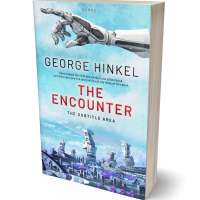 Tablet view of Spindle #4102 - Premade Science Fiction Book Cover | BookCoverZone