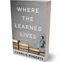 Tablet view of Natural Gray #4351 - Premade Education Book Cover | BookCoverZone