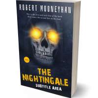 Tablet view of Ebony Clay #5214 - Premade Horror Book Cover | BookCoverZone