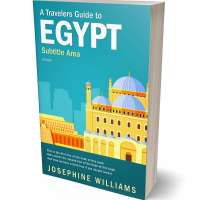 Tablet view of Eastern Blue #5495 - Premade Travel Book Cover | BookCoverZone