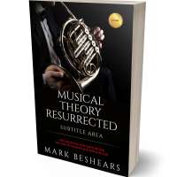 Tablet view of Cod Gray #5515 - Premade Music Book Cover | BookCoverZone