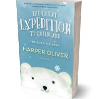 Tablet view of Glacier #6994 - Premade Children's Book Cover | BookCoverZone