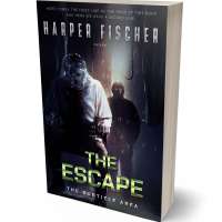 Tablet view of Cinder #7092 - Premade Action & Adventure Book Cover | BookCoverZone