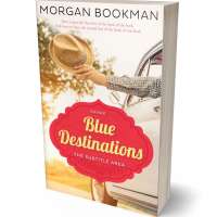 Tablet view of Janna #7276 - Premade Travel Book Cover | BookCoverZone