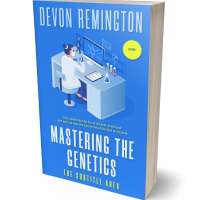 Tablet view of Royal Blue #7587 - Premade Medical Book Cover | BookCoverZone