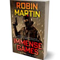 Tablet view of Oil #8788 - Premade Action & Adventure Book Cover | BookCoverZone