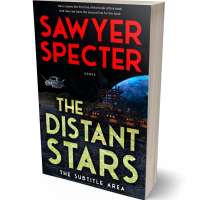 Tablet view of Red Damask #9149 - Premade Science Fiction Book Cover | BookCoverZone