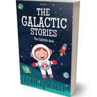 Tablet view of Blue Zodiac #9672 - Premade Children's Book Cover | BookCoverZone