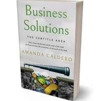 Tablet view of Quill Gray #10540 - Premade Business Book Cover | BookCoverZone