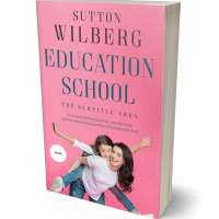Tablet view of Mauvelous #10877 - Premade Education Book Cover | BookCoverZone