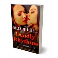 Tablet view of Red Damask #12074 - Premade Erotica Book Cover | BookCoverZone