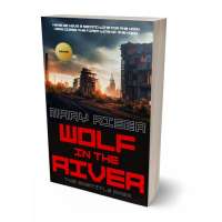 Tablet view of Shark #14001 - Premade Apocalyptica Book Cover | BookCoverZone
