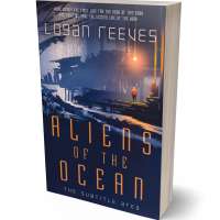 Tablet view of Ebony Clay #14348 - Premade Science Fiction Book Cover | BookCoverZone