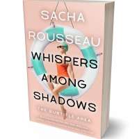 Tablet view of Double Spanish White #15574 - Premade Abstract Book Cover | BookCoverZone