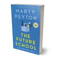 Tablet view of Steel Blue #21528 - Premade Education Book Cover | BookCoverZone