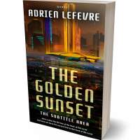 Tablet view of Night Rider #29538 - Premade Travel Book Cover | BookCoverZone