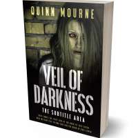 Tablet view of Foggy Gray #30002 - Premade Horror Book Cover | BookCoverZone