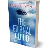 Tablet view of Hippie Blue #35019 - Premade Science Fiction Book Cover | BookCoverZone