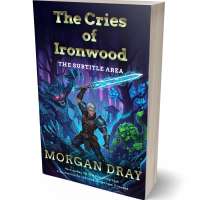 Tablet view of Ebony #35132 - Premade LitRPG Book Cover | BookCoverZone