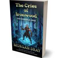 Tablet view of Ebony #35134 - Premade LitRPG Book Cover | BookCoverZone