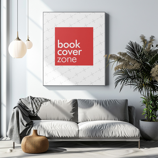 30x40 Blank Canvas Mockup