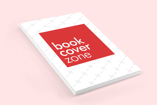 3D A5 Paper Notepad Cover Mockup