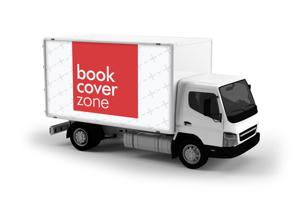 3D Truck Lorry Cargo Transport Mockup