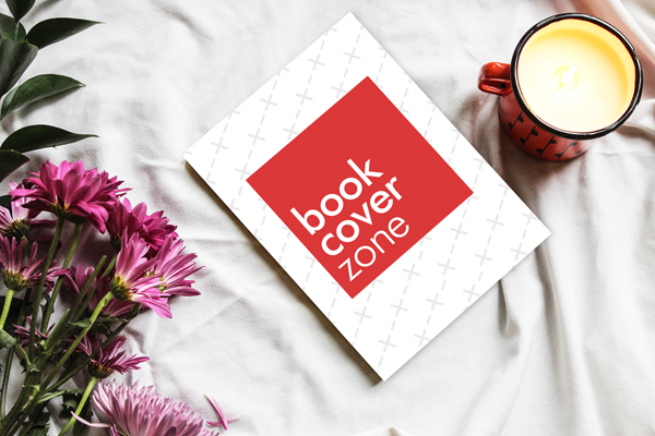 5x7 Vertical Greeting Card Mockup on Desk