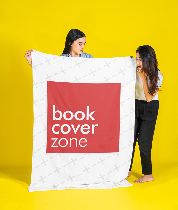 Teen Model Comforter Mockup