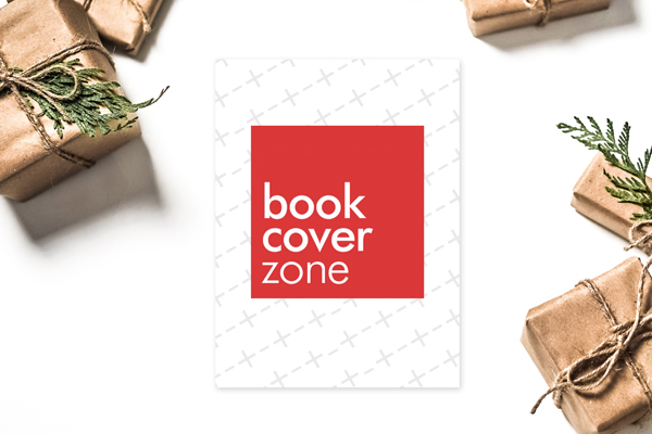 6x9 Flat Christmas Greeting Card Mockup