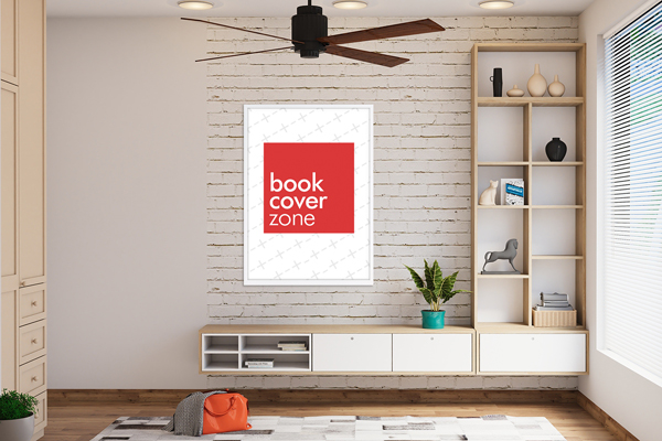 Canvas Art Mockup in Living Room