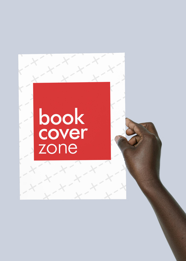 A4 Paper Mockup Held by Person's Hand