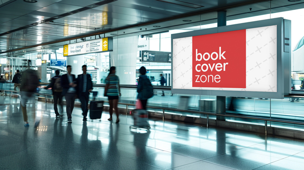 Airport Gate Billboard Mockup