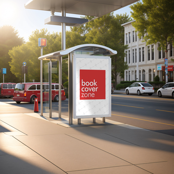 Bus Stop Billboard Mockup