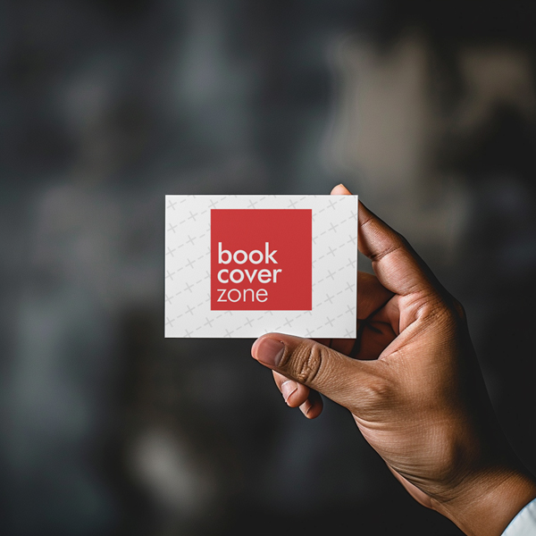 Business Card Mockup Held by a Person