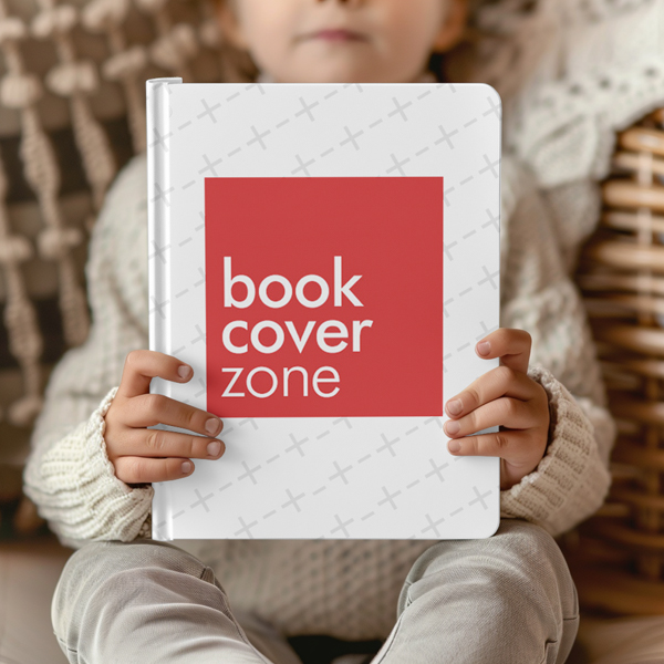 Children's Book Cover Mockup
