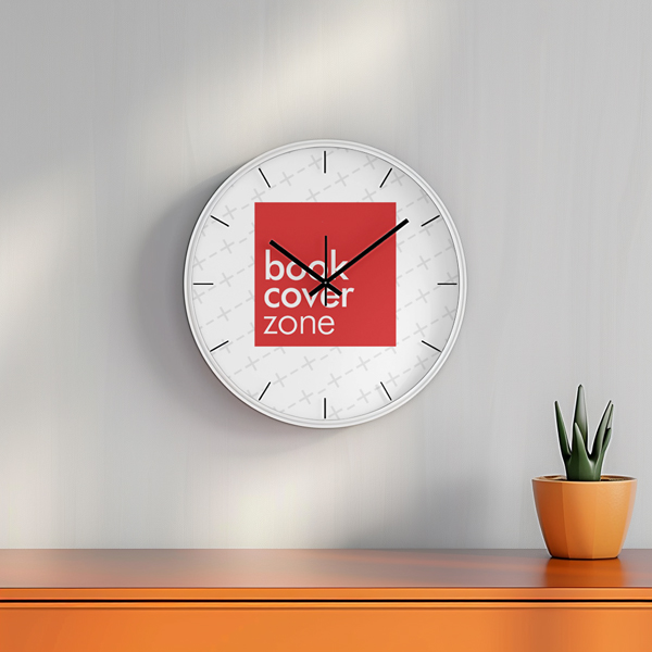Minimalist Clock Design Mockup