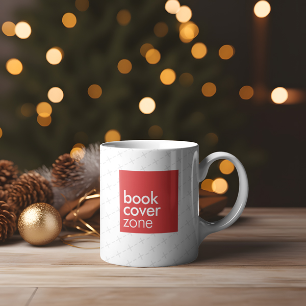 Festive Christmas Coffee Cup Mockup