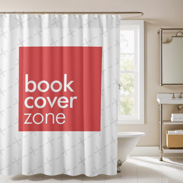 Elegant Bathroom Curtain Mockup Generator
