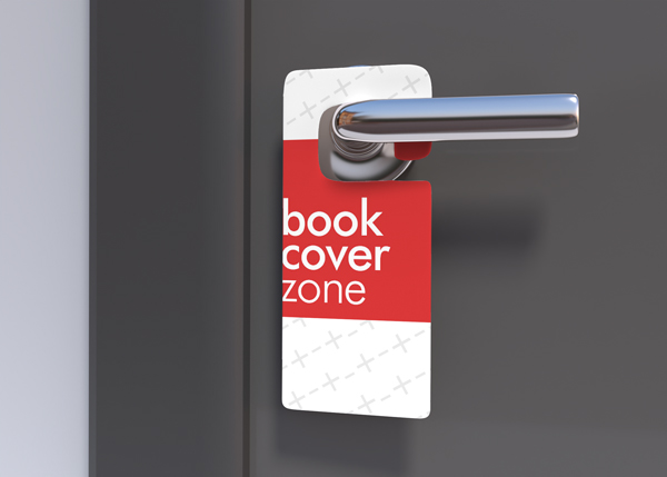 Simple Door Hanger Mockup
