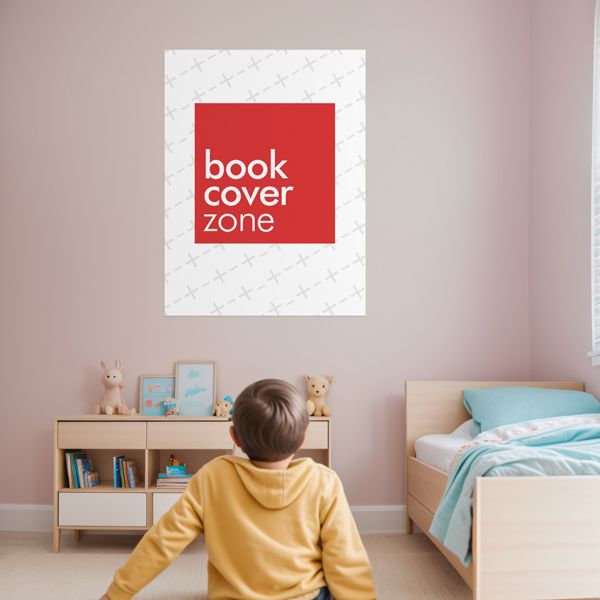 Dreamy Kid with Online Poster Mockup