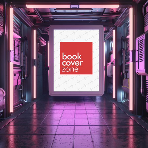 Cyberpunk Room Frame Mockup