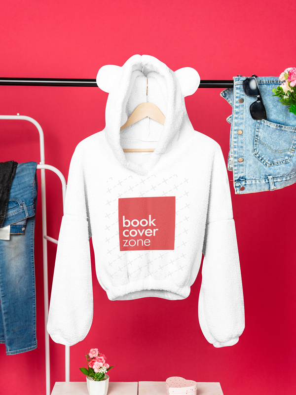 Hoodie with Bunny Ears Mockup